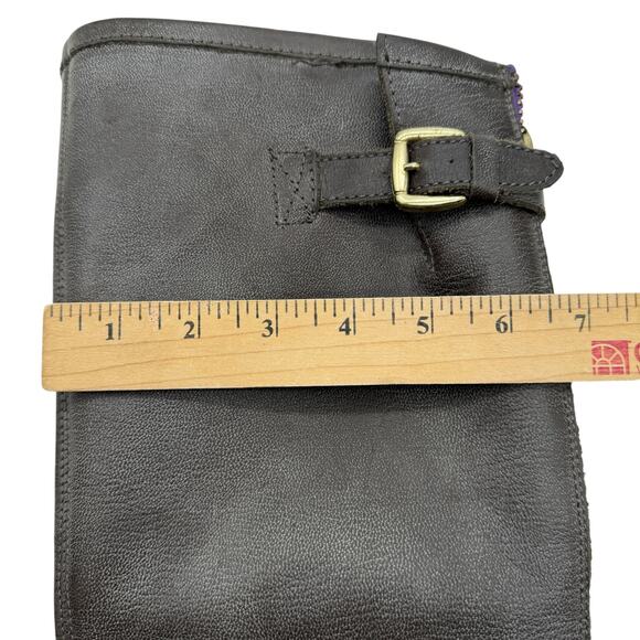 Steve Madden Lindley Biker Boot Women's 7 Brown Equestrian Retro Rustic Y2K Moto - Picture 12 of 13